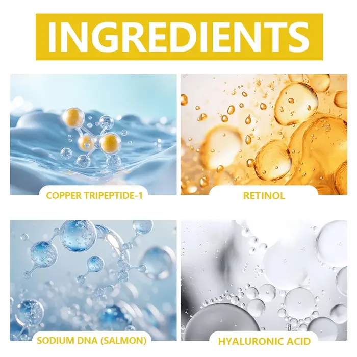 Sérum Complexe ADN de Saumon PDRN + Peptides Jaunes - Raffermissant