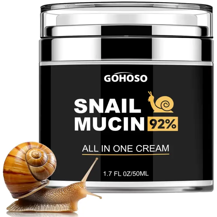 ENVISHA soins de la peau escargot Mucus crème pour le visage raffermissant blanchissant Anti-âge rides hydratant beauté santé rétrécit les Pores