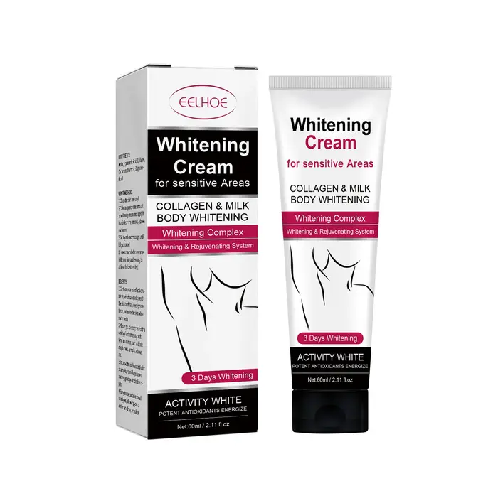 Crème éclaircissante blanchissante pour les coudes, ati elles, cuisses, genoux, partie privée Wiltsh