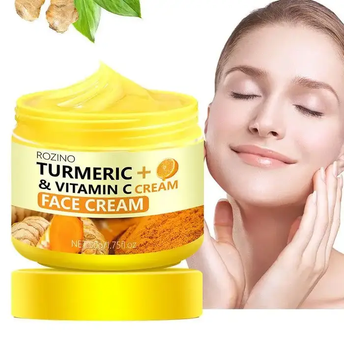 Crème pour le visage au curcuma VC