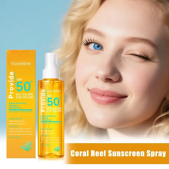 Spray solaire SPF50+ respectueux des récifs