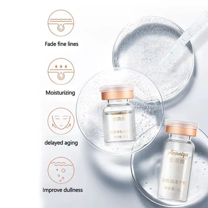 Kit de masque de peptide de collagène coréen pour le visage
