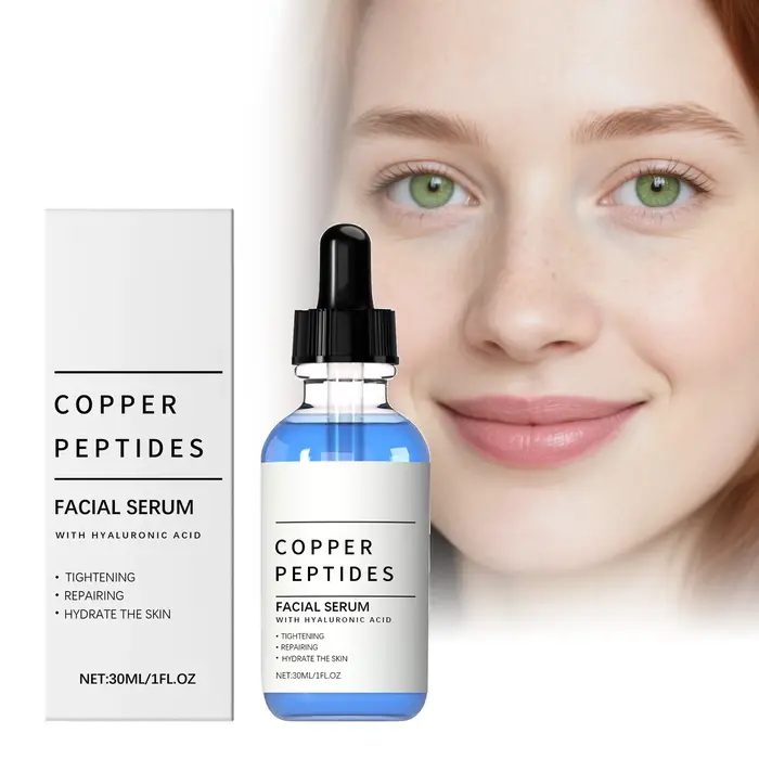 Sérum facial hydratant à l'acide hyaluronique, essence de soin du visage hydratante et illuminante pour les peaux sèches, nourrissant et éclaircissant