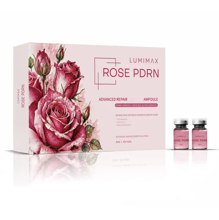 NOUVEAU Sérum PDRN Rose 2026 – Solution Liquide Hydratante Raffermissante Éclatante – Essence Faciale SANENDI PDRN Rose – Soin Coréen pour la Peau – 10 ampoules