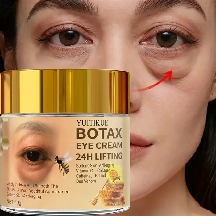 Crème pour les yeux liftante 24H 60g - BOTAX, resserre et lisse la zone oculaire, formule légère au