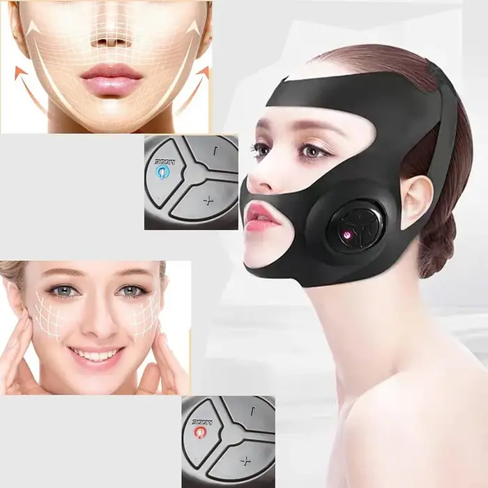 Masseur facial en V, 3 Modes de Massage