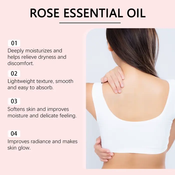 Huile essentielle de Rose nourrissante