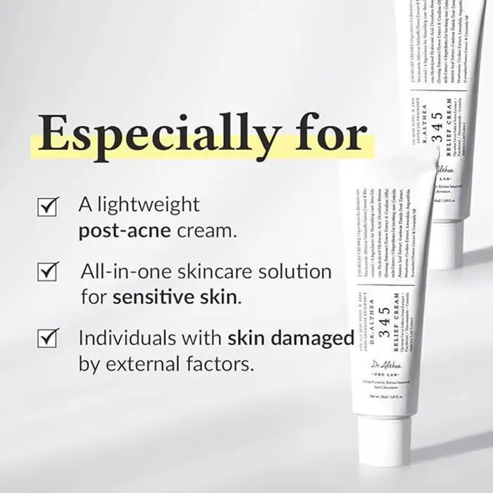 Crème antioxydante 345 : réparation intensive de la barrière cutanée