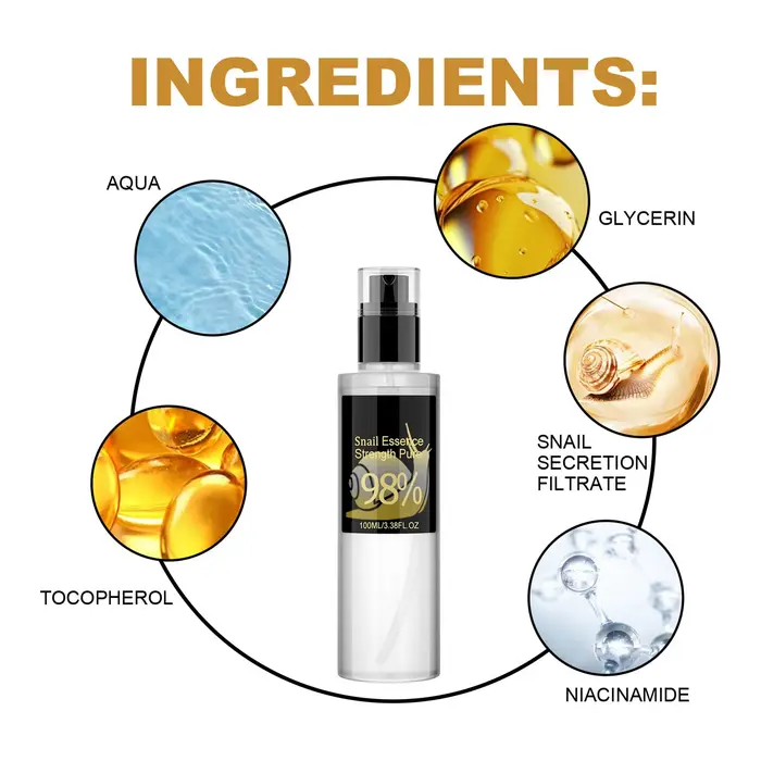 Sérum anti-âge à base d'escargot et de mucine
