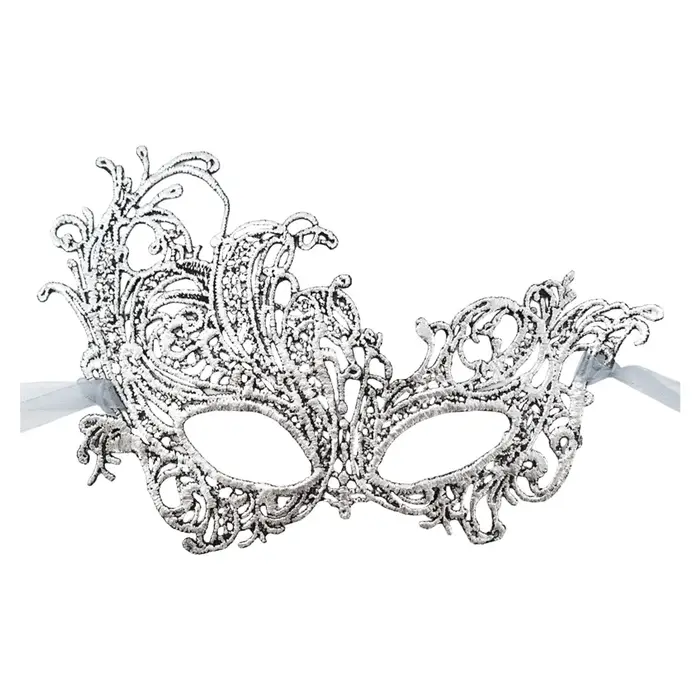 Masque pour les yeux en dentelle noire