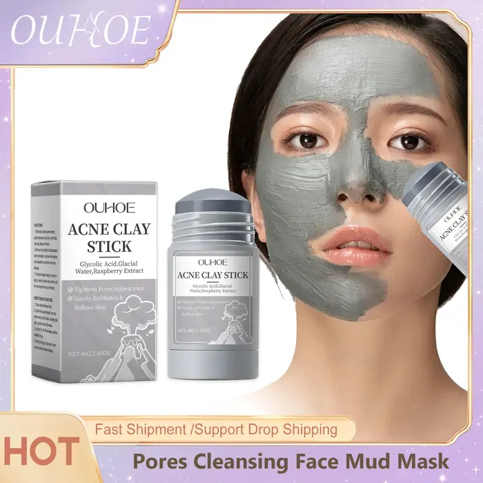 Masque de nettoyage des pores en argile