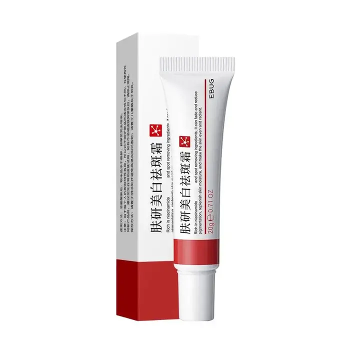Crème blanchissante pour taches de rousseur, élimine les taches foncées, estompe la Pigmentation, An