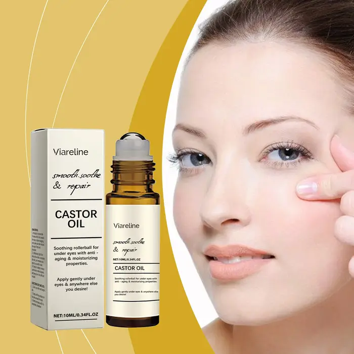 Sérum pour les yeux à l'huile de ricin