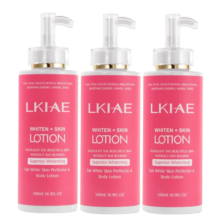 LKIAE Fair White Lotion pour le corps pour une peau brillante et saine