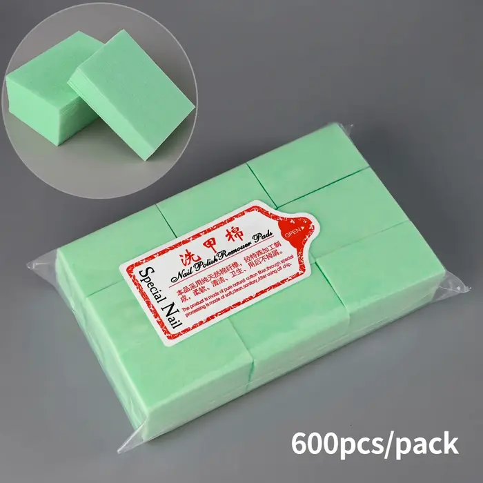 Tampons professionnels en coton non pelucheux