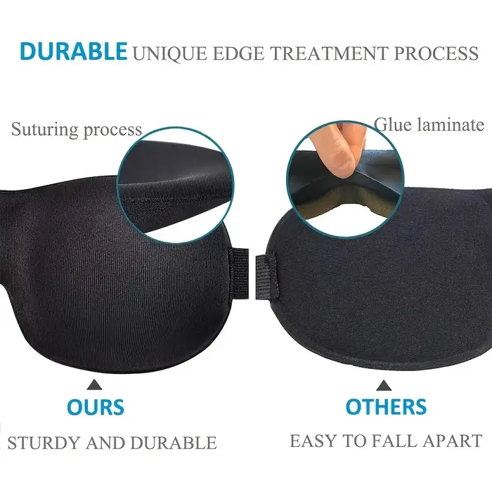 Masque de sommeil profilé 3D
