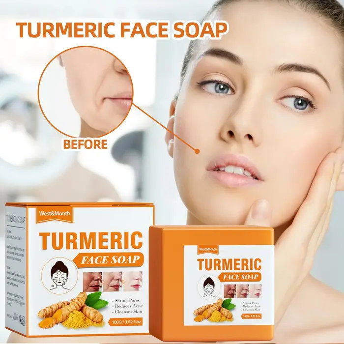 Sérum éclaircissant pour le visage au curcuma