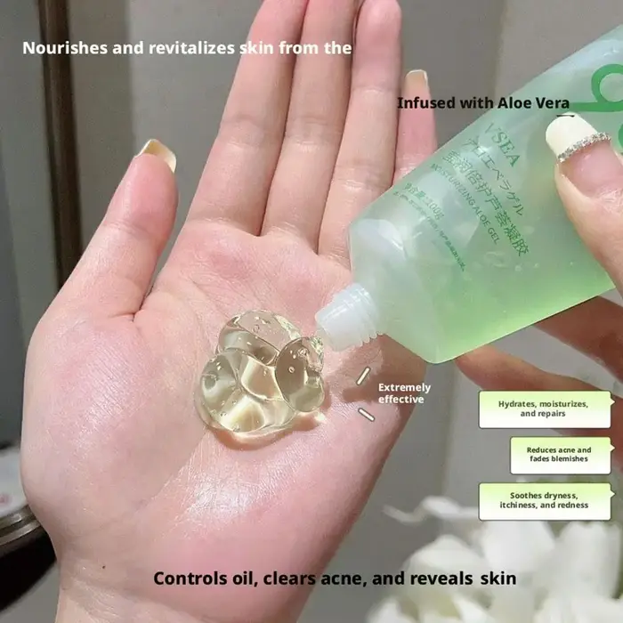 Gel hydratant à l'aloe vera 100g