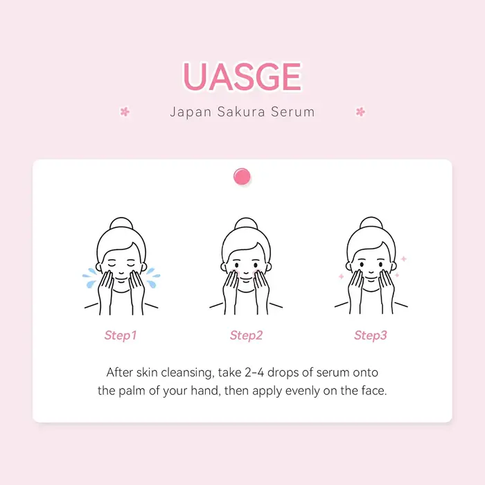Sakura – sérum blanchissant pour le visage