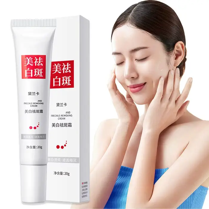 Crème blanchissante pour le visage