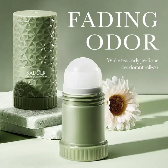 SADOER parfumé Anti odeur crème pour le corps rouleau-On perles Anti-transpiration inodore parfum aisselles cou déodorant soins de la peau