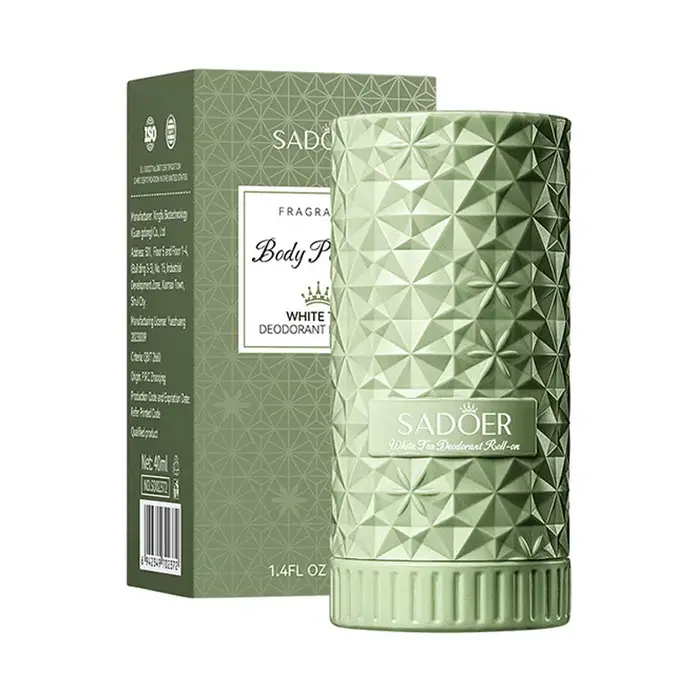 SADOER parfumé Anti odeur crème pour le corps rouleau-On perles Anti-transpiration inodore parfum aisselles cou déodorant soins de la peau