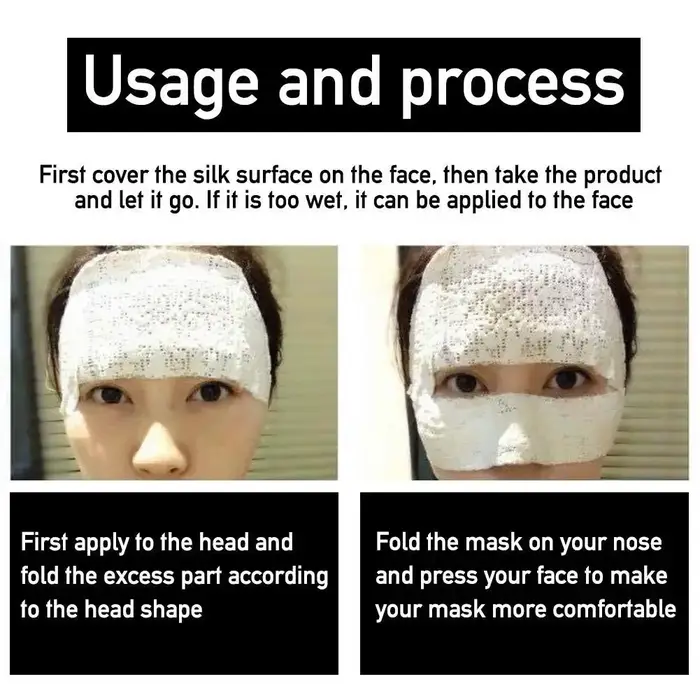 Masque facial raffermissant pour la peau