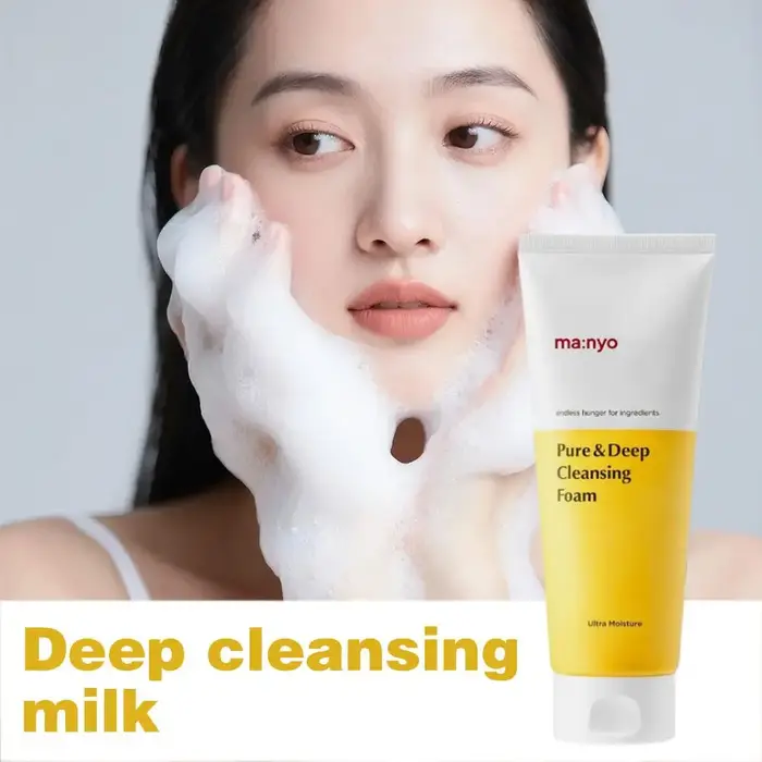 Manyo mousse nettoyante en profondeur 200ml