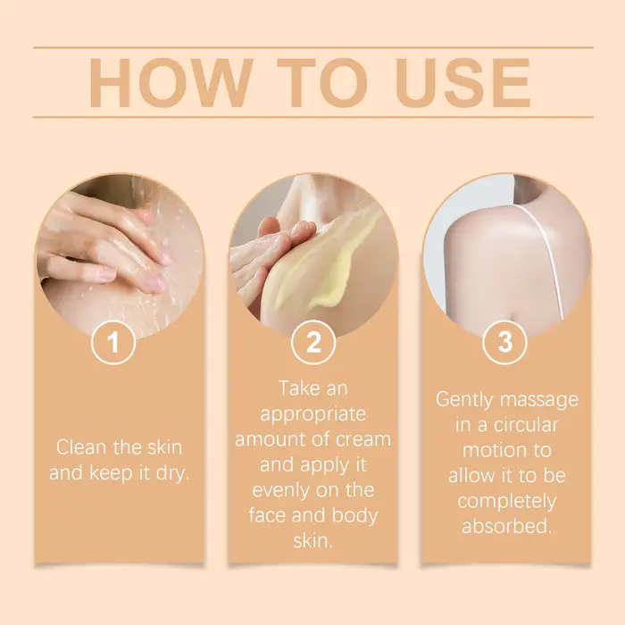 Tallow crème au miel lueur hydratante pour la peau améliorer l'élasticité doux blanchiment
