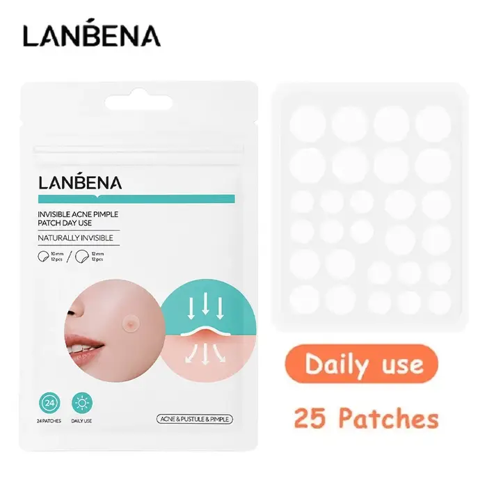 Réparation acné Patch soins de la peau du visage estompe les imperfections boutons marques fermées