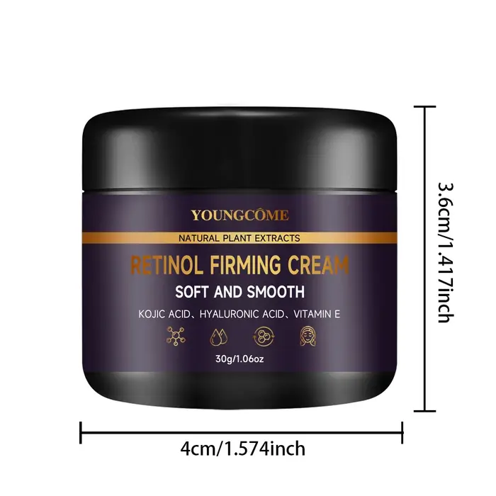 Crème hydratante anti-rides jour et nuit au rétinol, acide hyaluronique, crème anti-âge et éclaircis