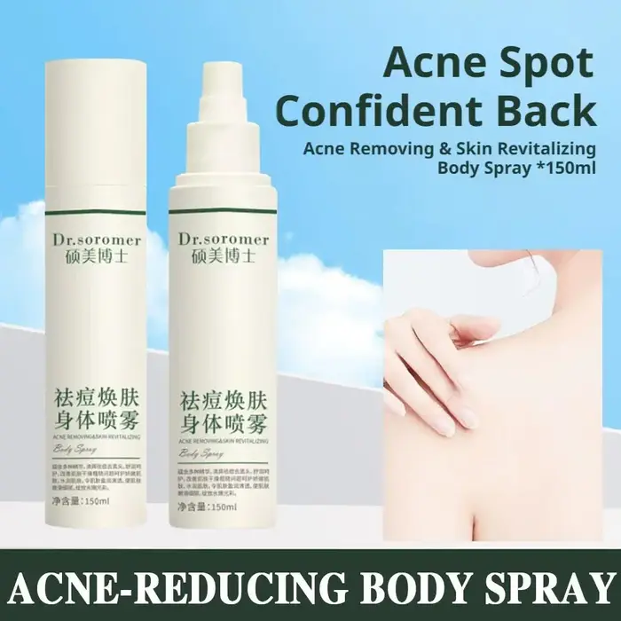 Spray Corporel Revitalisant Anti-Acné du Dos