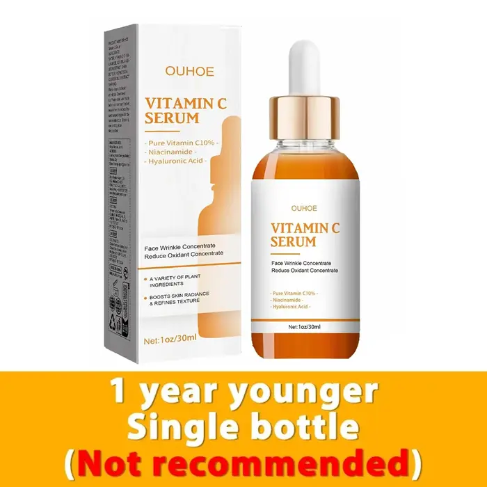 Sérum pour le visage à la vitamine C – Sérum anti-âge et anti-rides pour le lifting, le raffermissem