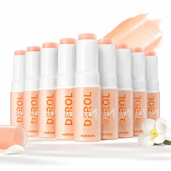 DEROL Crème Hydratante Multi-Usages Facile à Appliquer pour Lèvres et Visage – Rafraîchissante, Nour