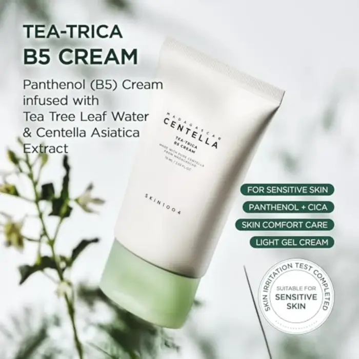 Crème hydratante pour le visage SKIN1004 Tea-Trica BS à la Centella Asiatica