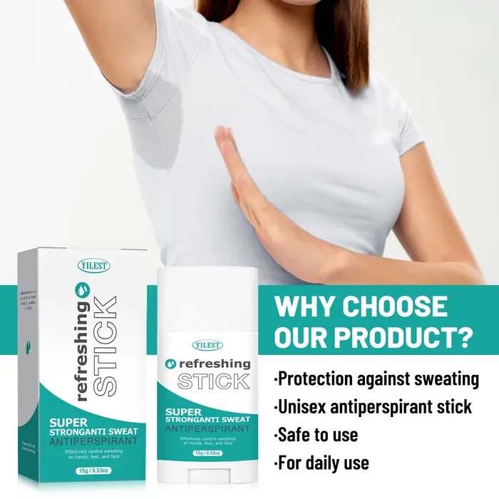Bâton anti-transpirant super résistant 15g