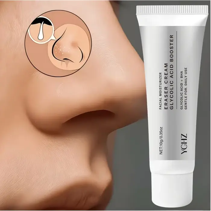 Crème gel hydratante contenant de l'acide glycolique et de l'acide salicylique - Hydratation intense, lisse et délicate, convient pour une utilisation de jour et de nuit, formule hypoallergénique, con