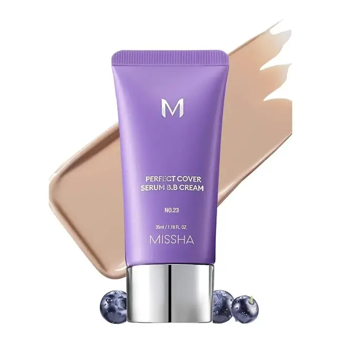 35ml MISSHA Perfect Cover Serum BB Cream Beige Naturel Haute Couvrance Correcteur Hydratant Longue D