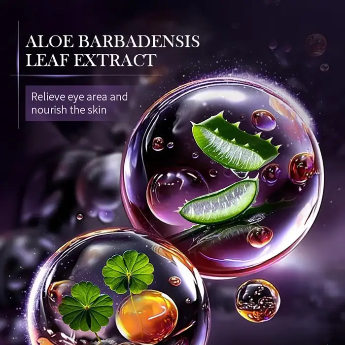 Masque pour les yeux aux algues