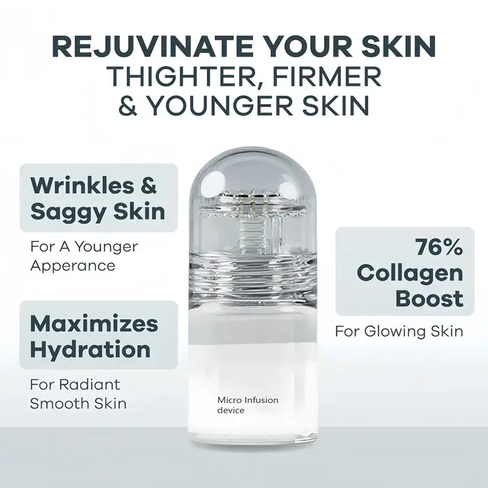 Kit d'essence faciale à micro-aiguilles formulé pour des soins de la peau collaboratifs