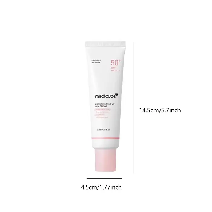 Crème solaire tonifiante Medicube PDRN PINK 50ml