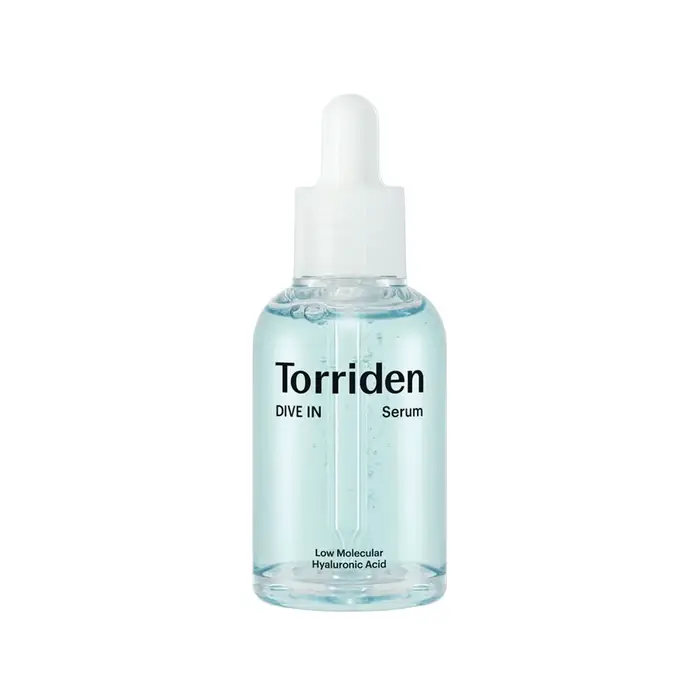 Sérum à l'acide hyaluronique à faible poids moléculaire Torriden DIVE-IN 50 ml, rafraîchissant et no