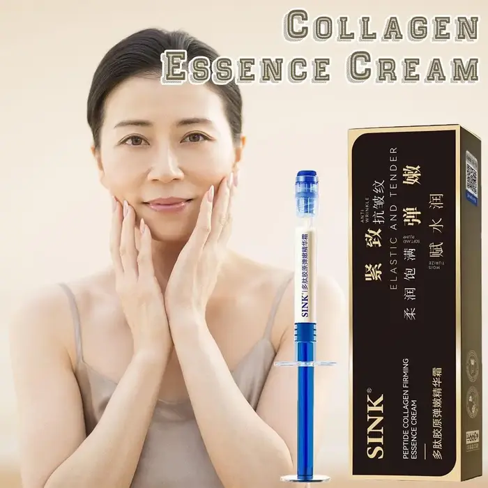 Crème à l'essence de collagène polypeptide tout-en-un