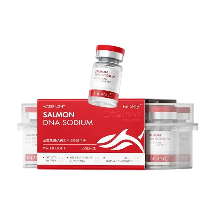 Essence cinétique hydratante au DNA de saumon et au sodium, atténue les ridules, hydrate le visage, 