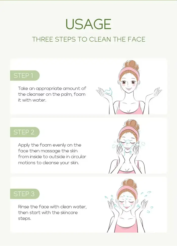 Nettoyant pour le visage à la vitamine C