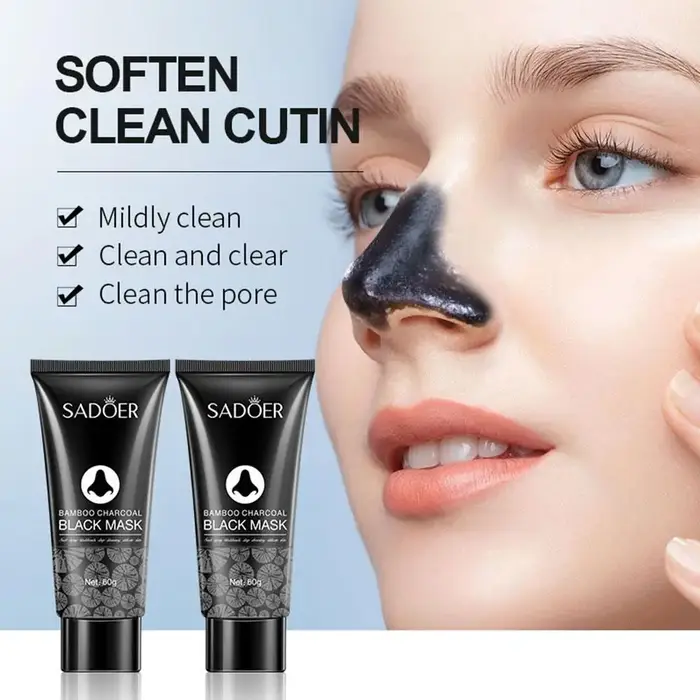 Masque facial pour l'élimination des points noirs