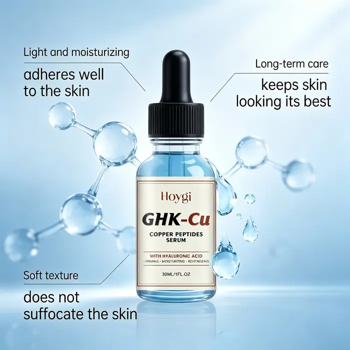 Sérum au cuivre GHK-Cu 30/60/120ml avec acide hyaluronique
