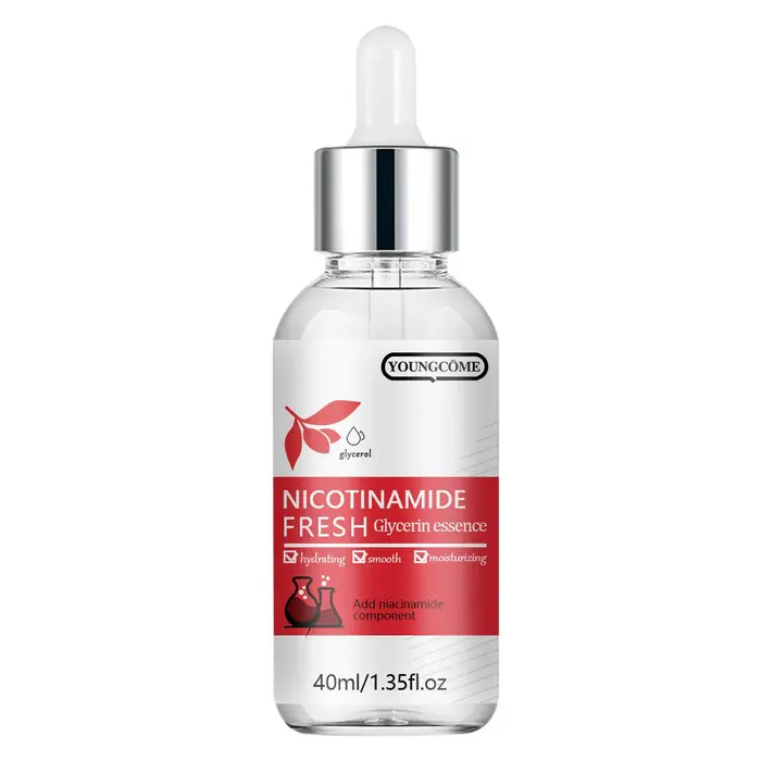 Essence à la niacinamide et à la glycérine - Sérum hydratant et apaisant qui illumine la peau pour l