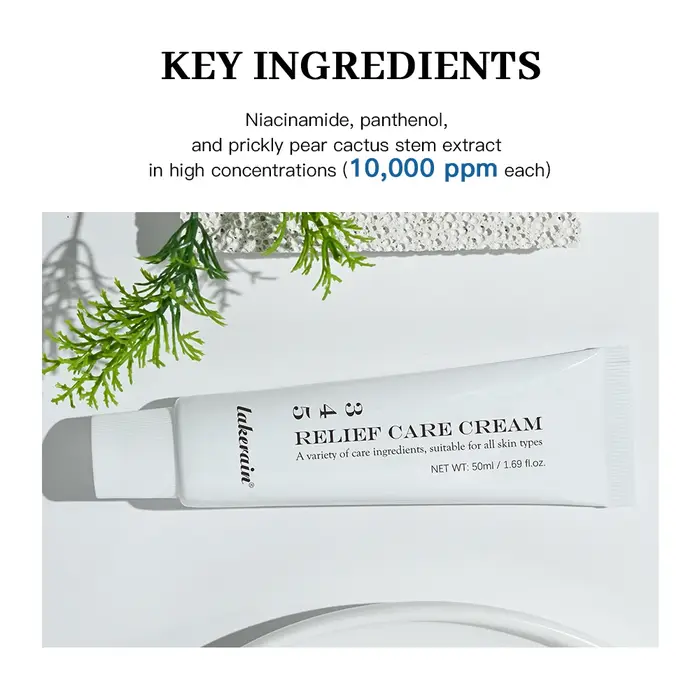 3 4 5 crème de soulagement adresse imperfections nourrir la peau et fournir soin apaisant Lifting du visage beauté hydratant cosmétiques coréens