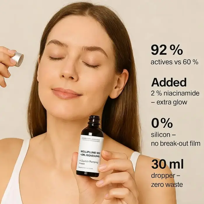 Sérum Visage Volufiline 92% + Pal-Isoleucine 1% Niaciamide 30ML – Hydratant
